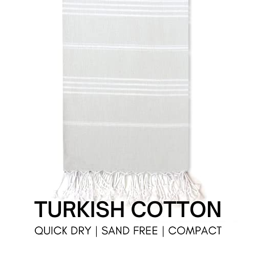 Turkish Beach Towel with Travel Bag