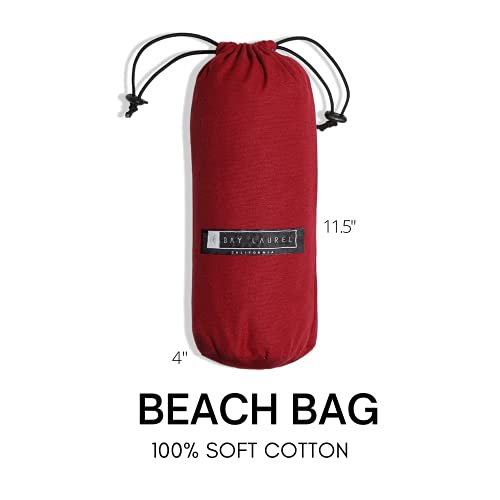 Turkish Beach Towel with Travel Bag