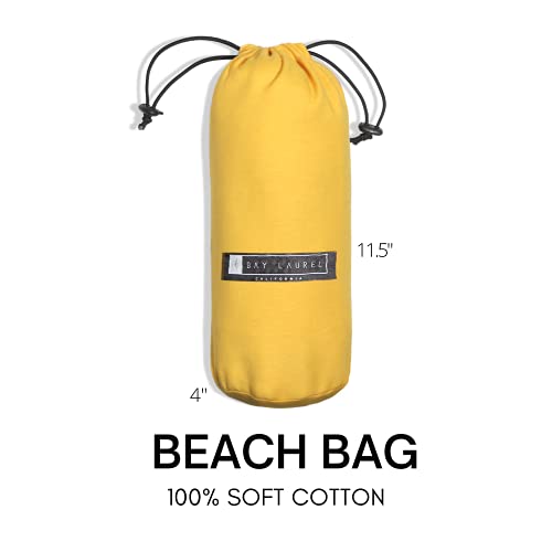 Turkish Beach Towel with Travel Bag