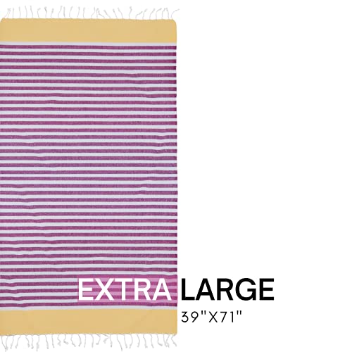 Turkish Beach Towel with Travel Bag