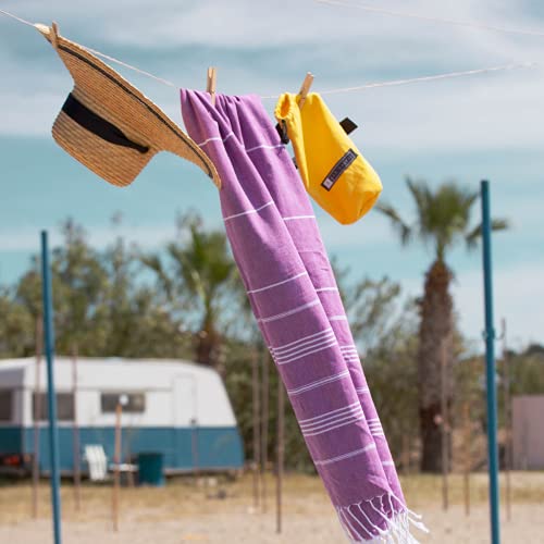 Turkish Beach Towel with Travel Bag