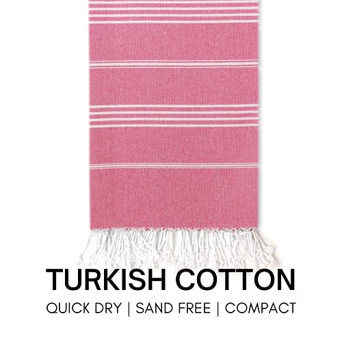 Turkish Beach Towel with Travel Bag