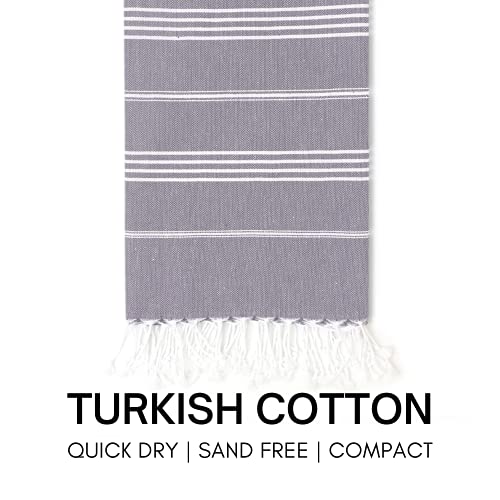 Turkish Beach Towel with Travel Bag