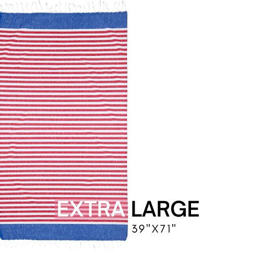 Turkish Beach Towel with Travel Bag