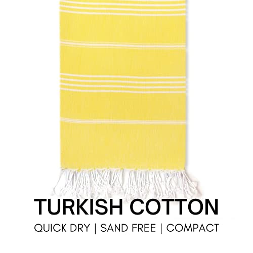Turkish Beach Towel with Travel Bag