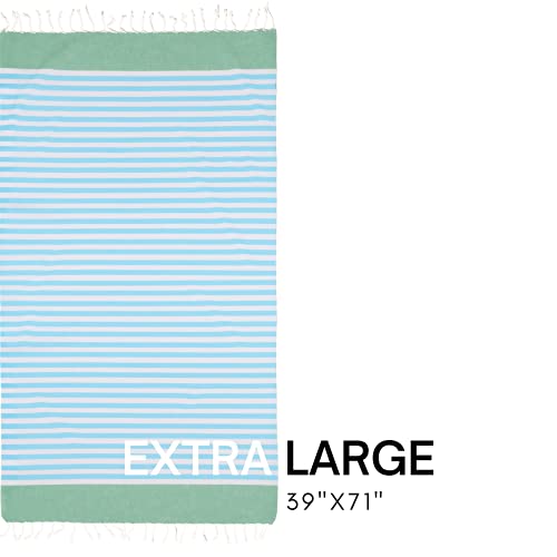 Turkish Beach Towel with Travel Bag