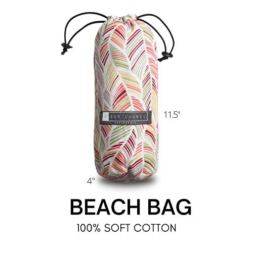 Turkish Beach Towel with Travel Bag