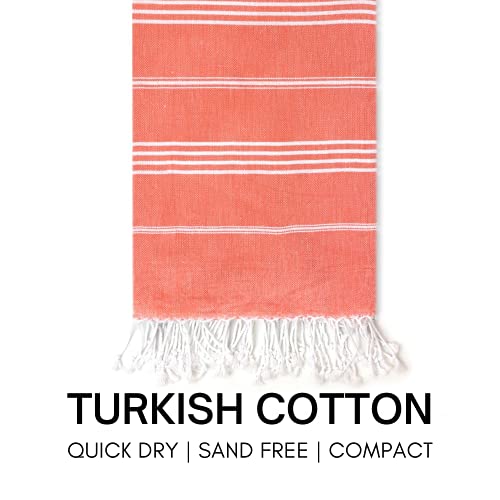 Turkish Beach Towel with Travel Bag