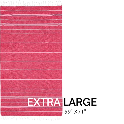 Turkish Beach Towel with Travel Bag