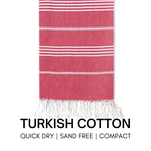 Turkish Beach Towel with Travel Bag