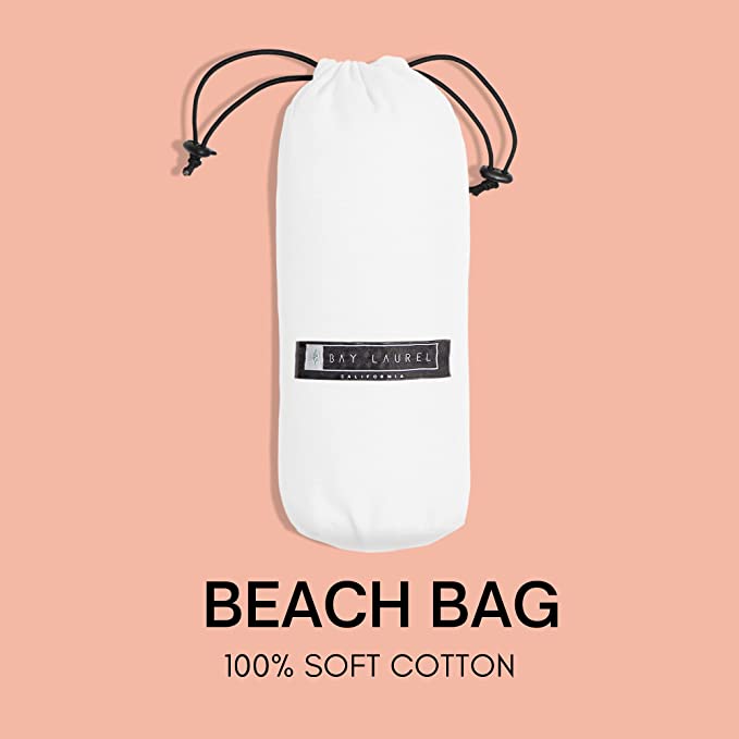Turkish Beach Towel with Travel Bag