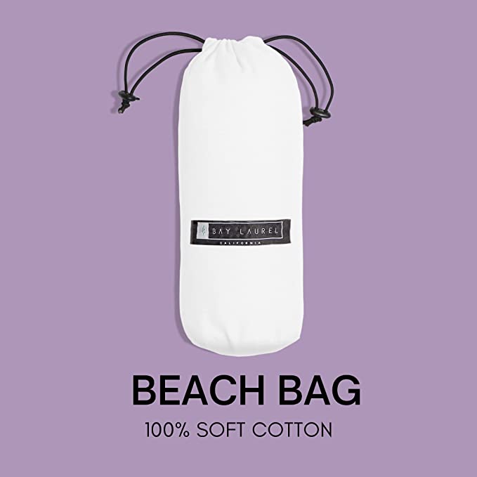Turkish Beach Towel with Travel Bag