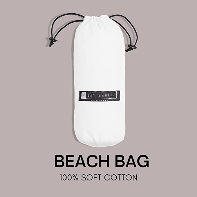 Turkish Beach Towel with Travel Bag