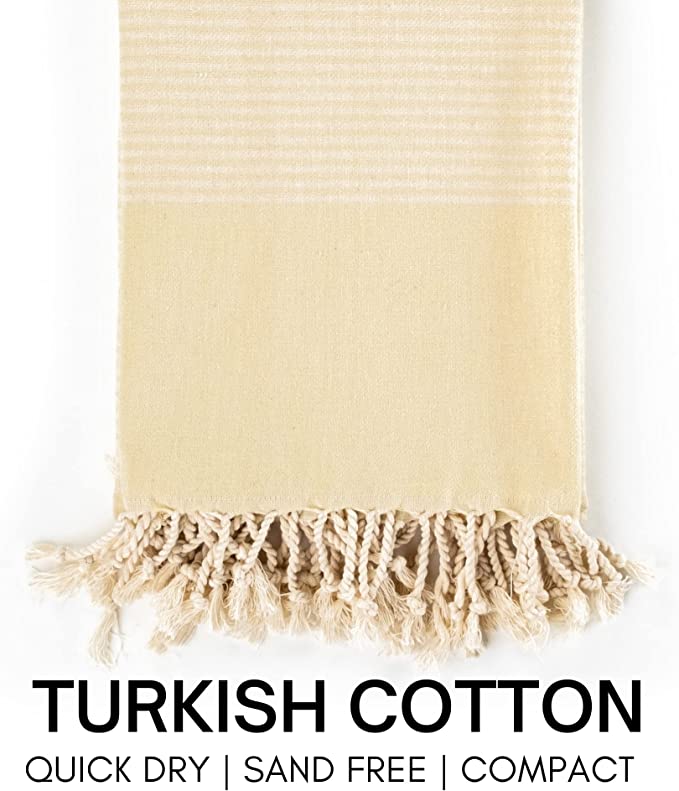 Yoga Towel with Striped Bag