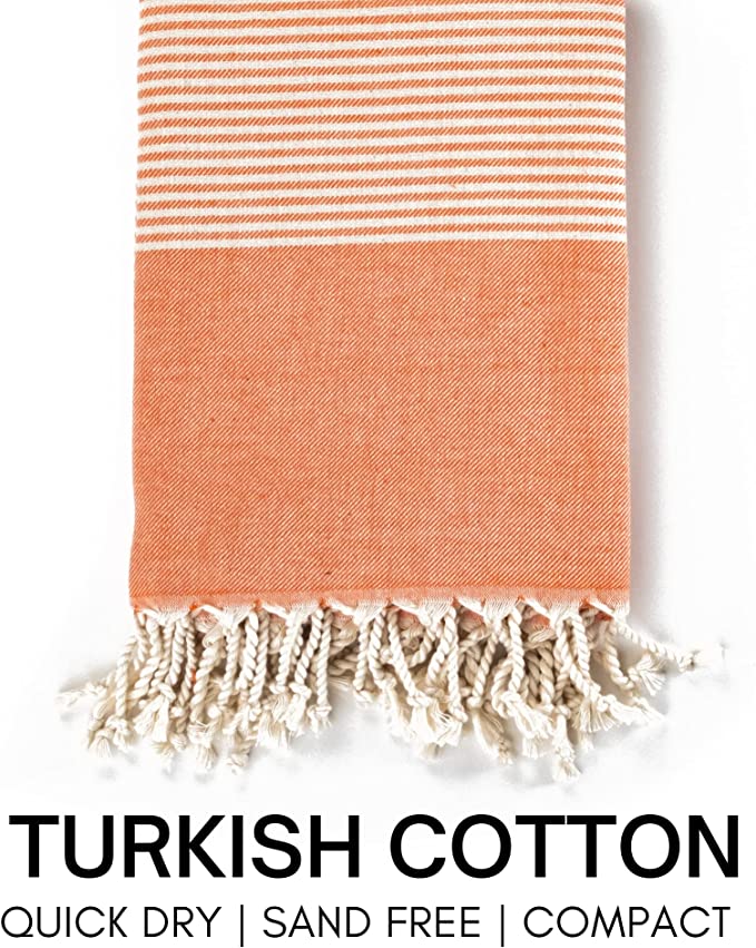 Yoga Towel with Striped Bag