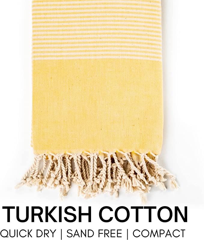 Yoga Towel with Striped Bag