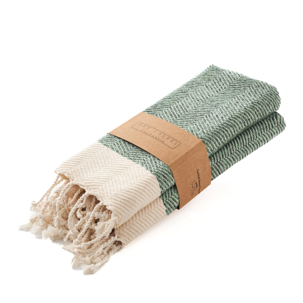 Army Green Herringbone 16×40