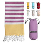 Yellow Purple With Purple Bag