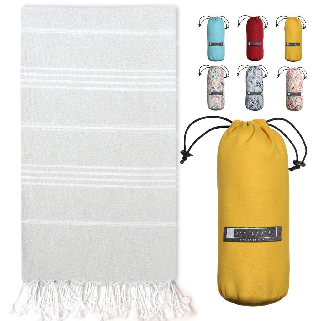 Grey With Yellow Bag