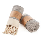 Beige Herringbone 15×26