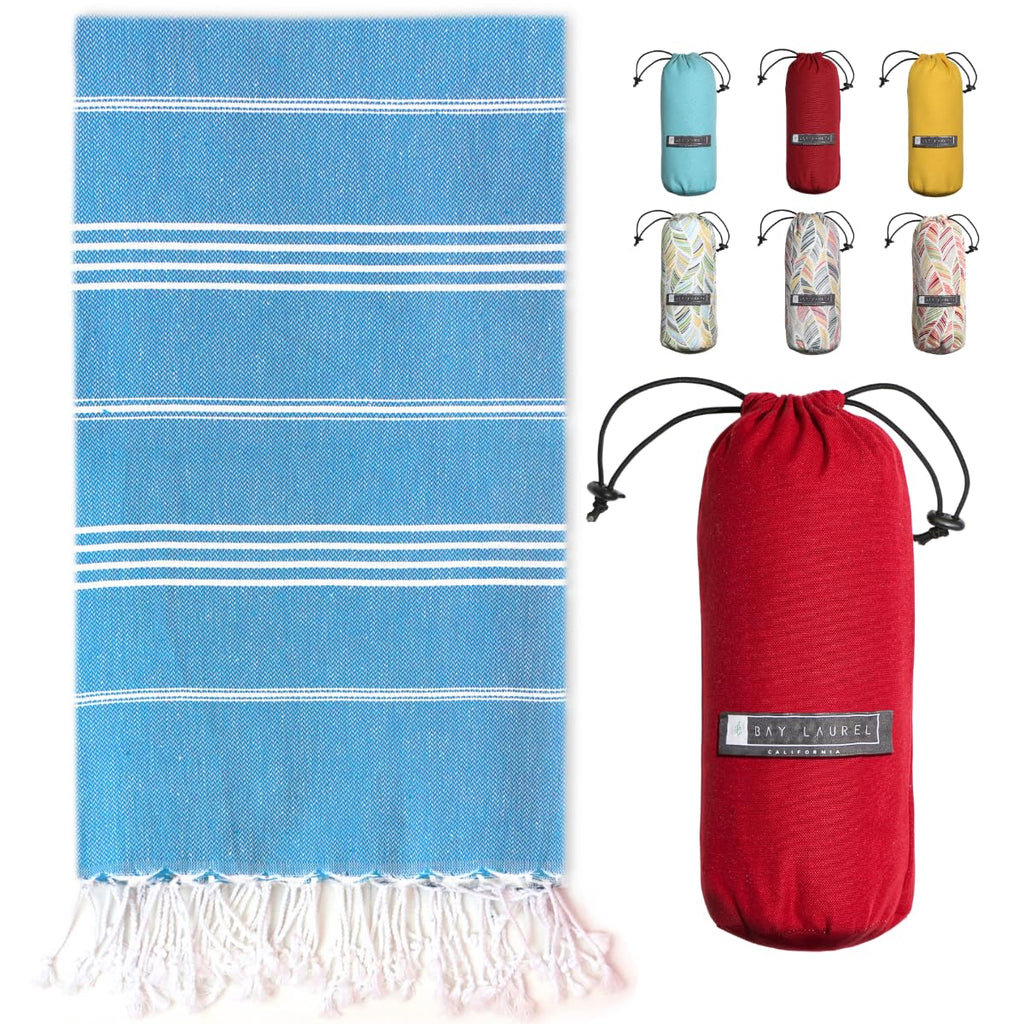 Blue With Red Bag