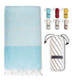 Striped Turquoise