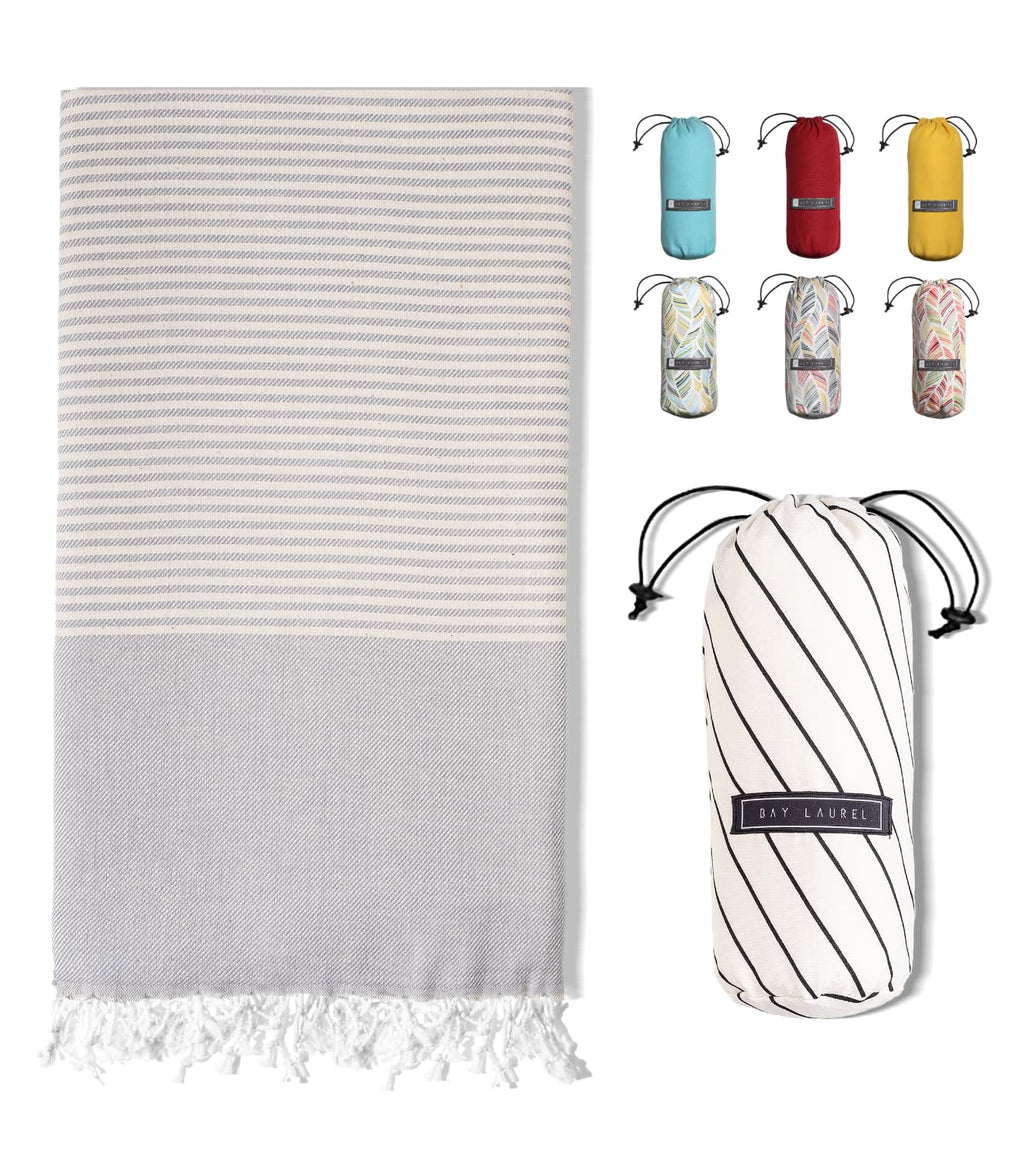 Striped Light Grey