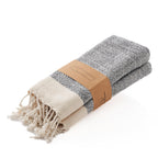Gray Herringbone 16×40