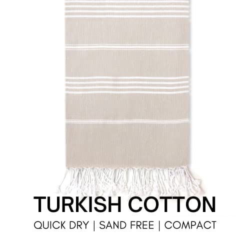 Turkish Beach Towel with Cotton Bag, 50 pcs.